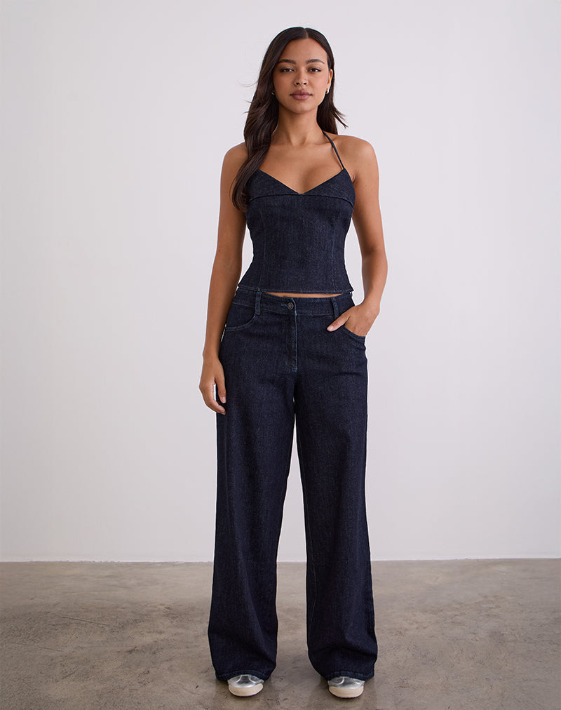 Afbeelding van Nuvia broek in Chambray Indigo