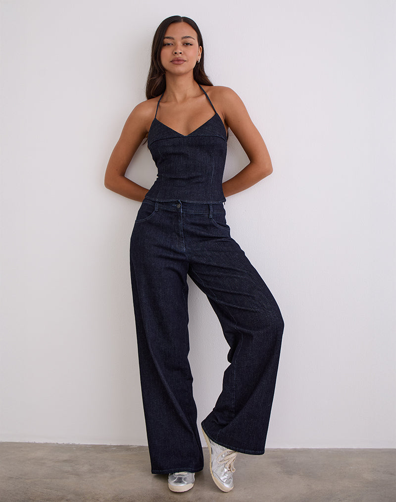 Afbeelding van Nuvia broek in Chambray Indigo