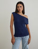 Afbeelding van Calyce Top in Fluffy Knit Navy
