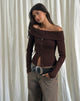 Afbeelding van Candida Cardi in Bittere Chocolade