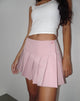 Afbeelding van Casini Geplooide Micro Rok in Roze