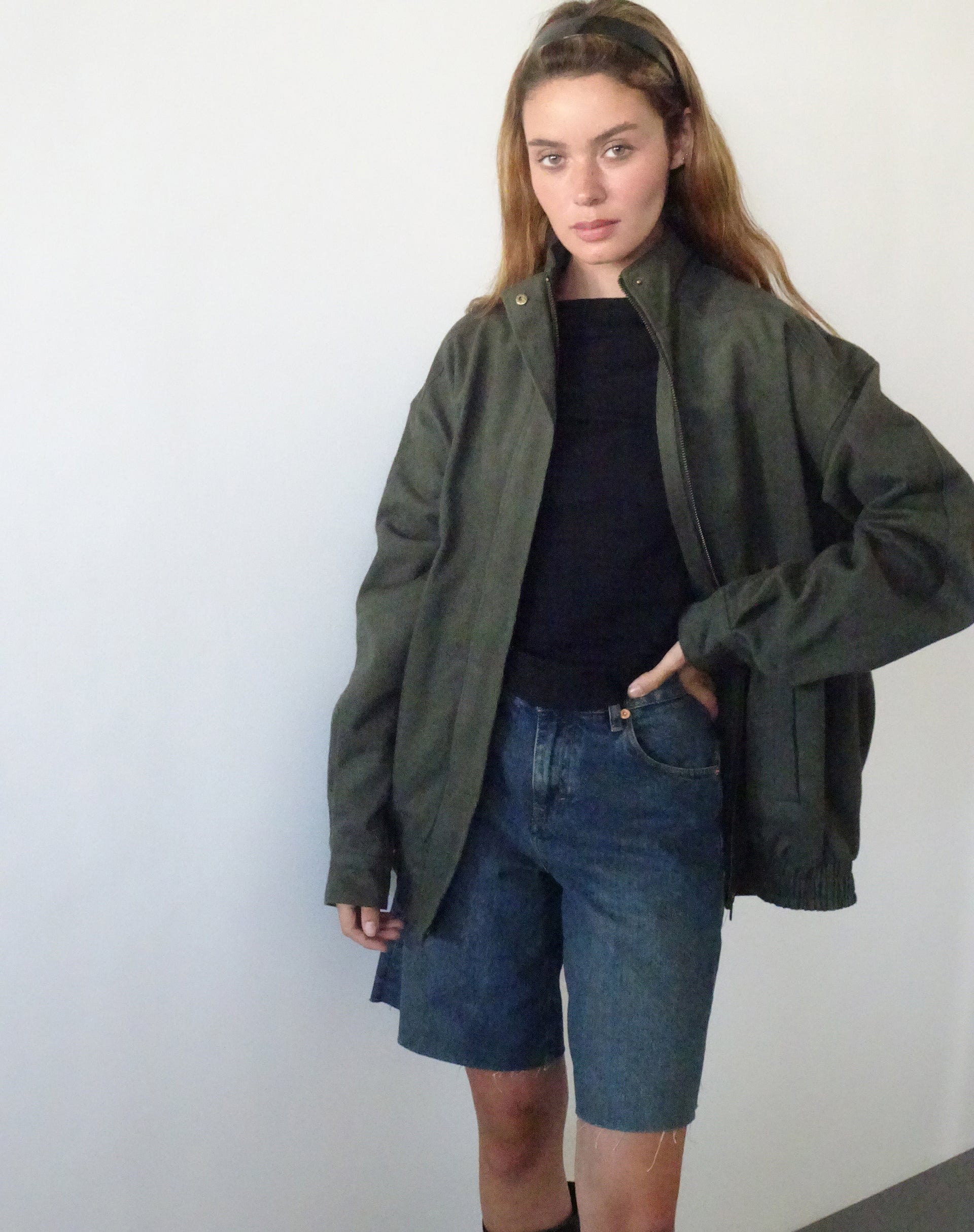 Afbeelding van Cavine Bomber Jacket in Burnt Olive