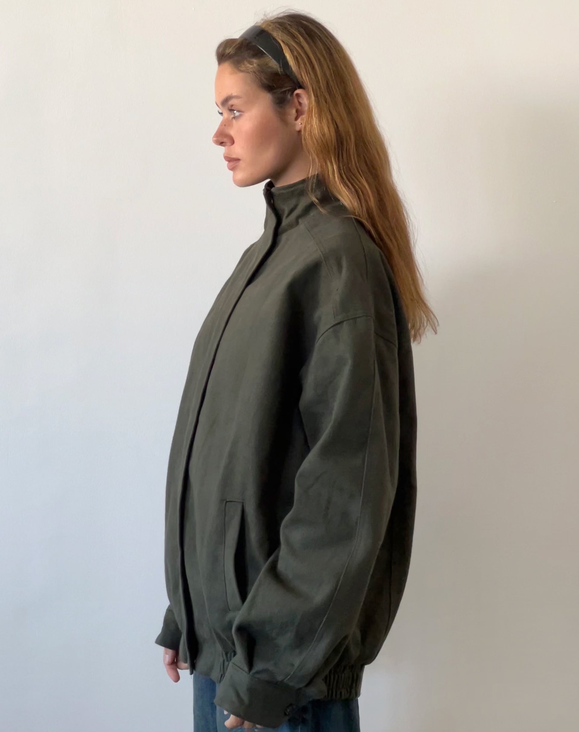 Afbeelding van Cavine Bomber Jacket in Burnt Olive