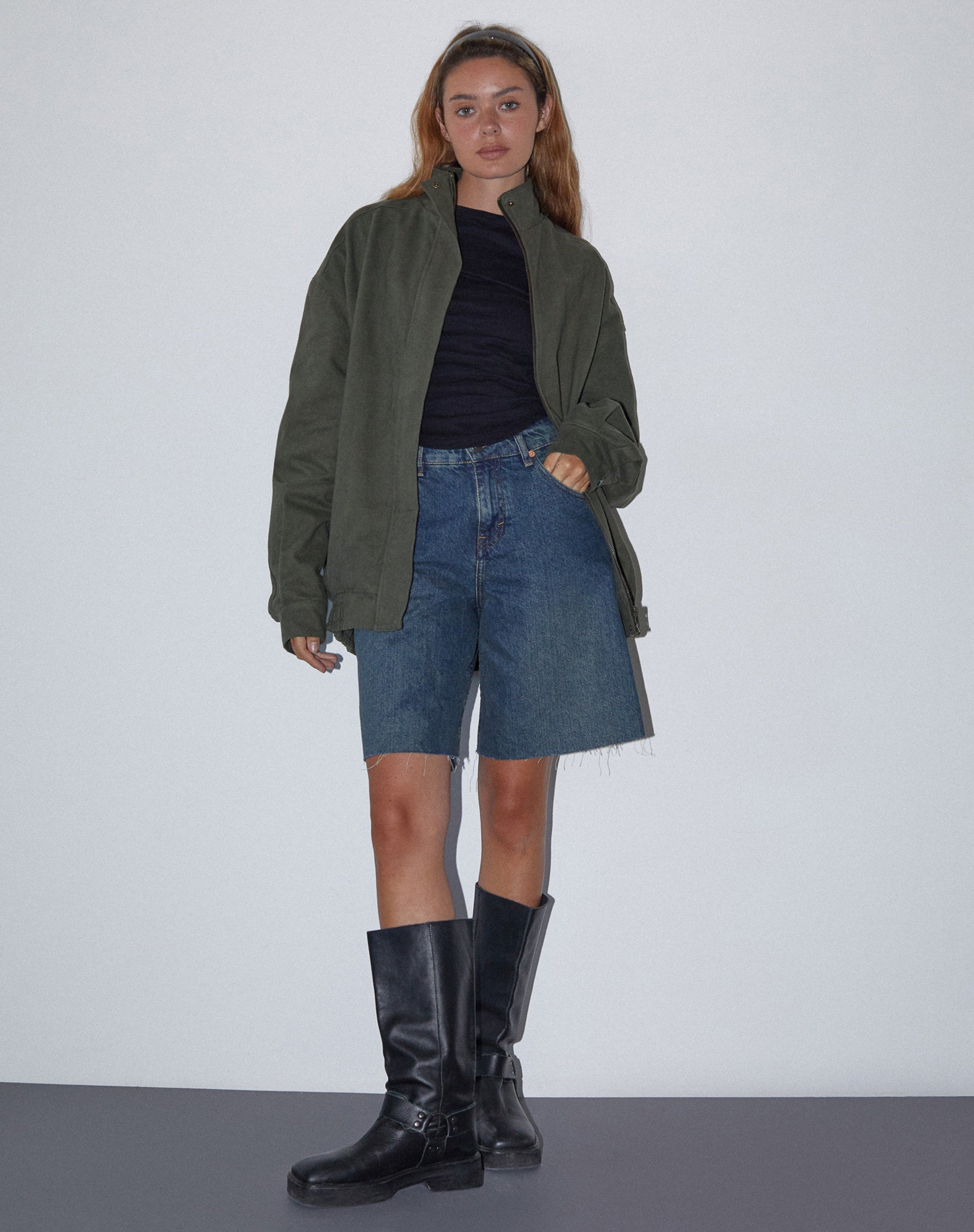 Afbeelding van Cavine Bomber Jacket in Burnt Olive