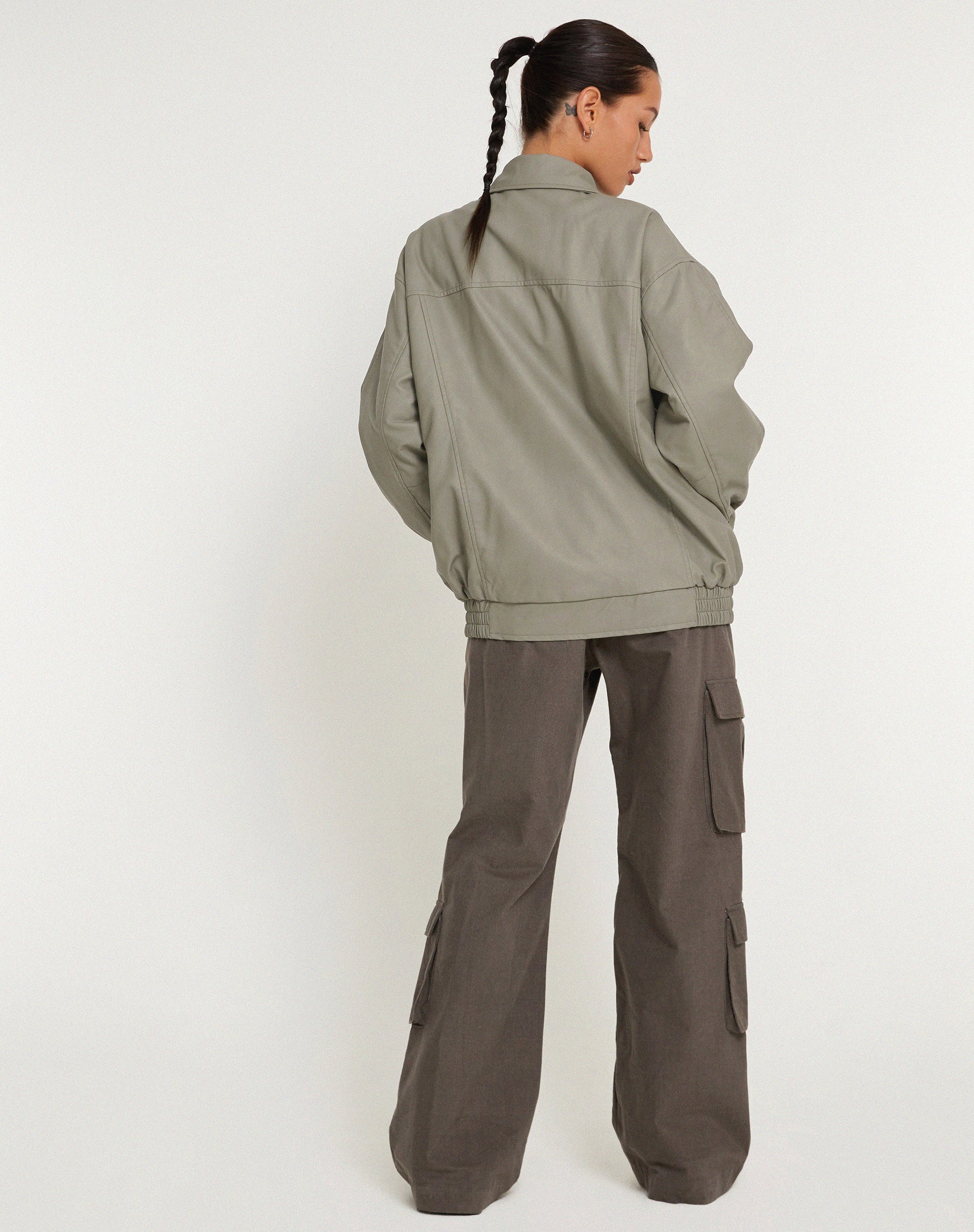 Afbeelding van Cavita Jacket in PU Grey