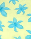 Gele geverfde bloem