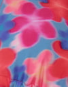  Wazige bloem blauw en roze