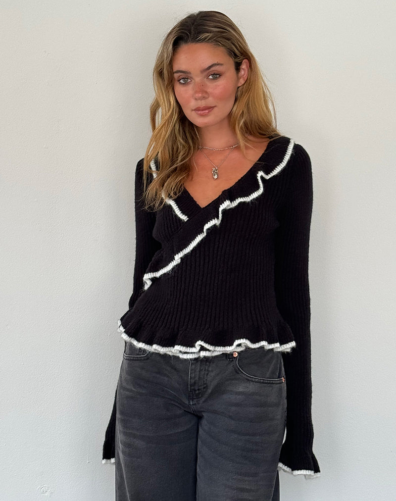 Afbeelding van Christella Top in Zwart