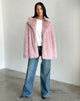 Afbeelding van Lupita jas in imitatiebont Dusty Pink