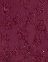Pailletten breisel bordeaux