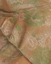 Ton-sur-ton Paisley groen