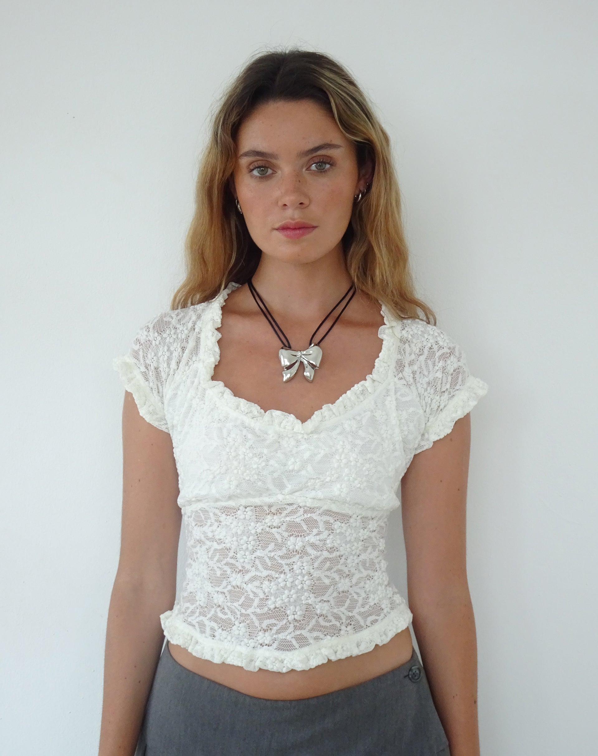 Afbeelding van Colette Koord Grote Strik Ketting van Gemini Jewels