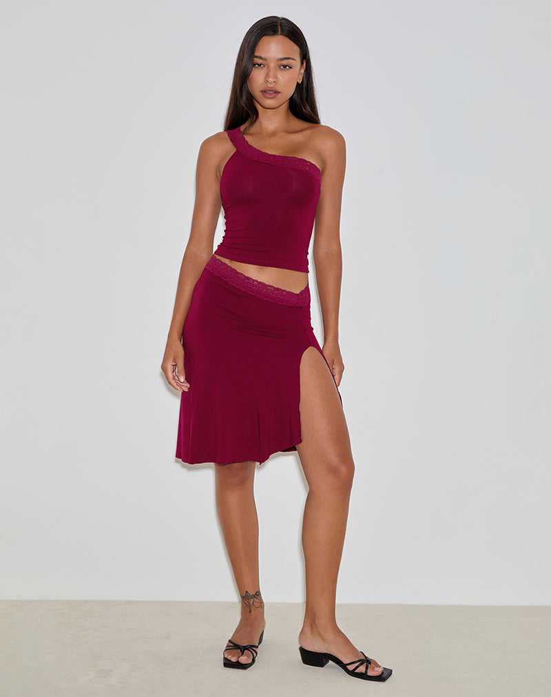 Laudine Midi rok in Bourgondië