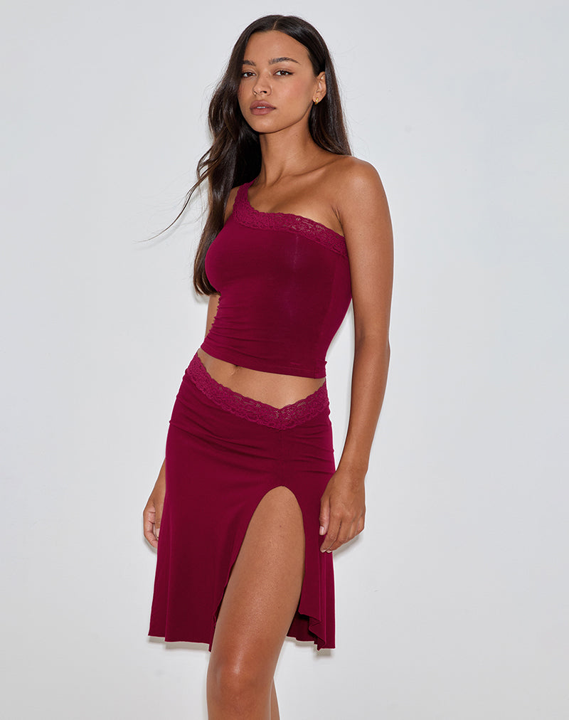 Laudine Midi rok in Bourgondië