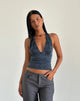Afbeelding van Cosimo Halter Top in Midnight Shimmer