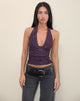 Afbeelding van Cosimo Halter Hals Top in Multicolour