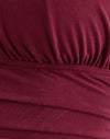 Cupro Donkerrood