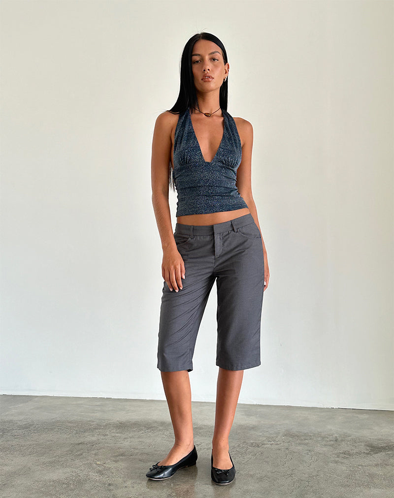 Afbeelding van Cosimo Halter Top in Midnight Shimmer