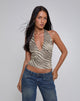 Afbeelding van Costra Top in Mesh Wild Animal Neutral