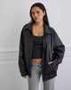 Afbeelding van Cavita Jacket in PU Zwart