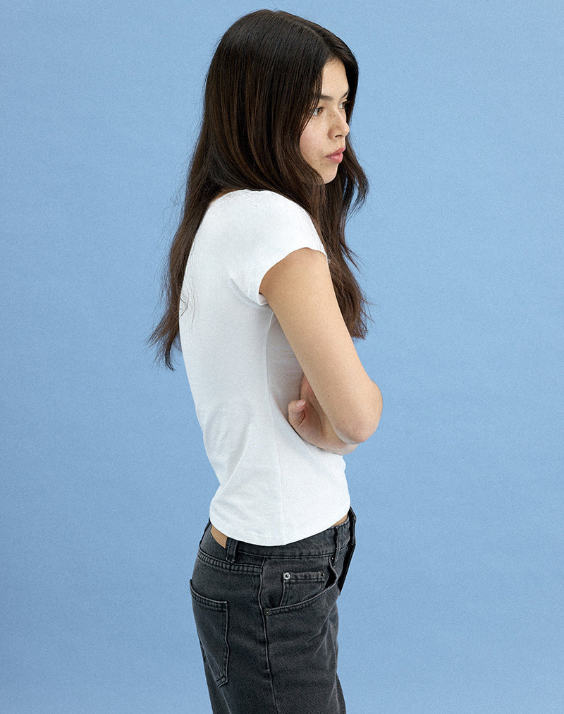 Afbeelding van Dadio Top in wit