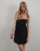Afbeelding van Damiera Mini Dress in Zwart