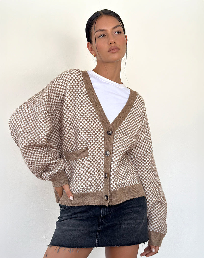 Danov Vest in Bruin Gingham