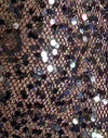Pailletten Mesh Zwart