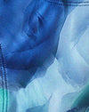 Abstract Bloemig Blauw