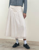 Afbeelding van Derika V Waist Maxi Rok in Crème
