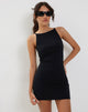 Afbeelding van Dovey Mini Dress in Zwart