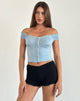 Afbeelding van Dovica Corset Top in Nantucket Blue