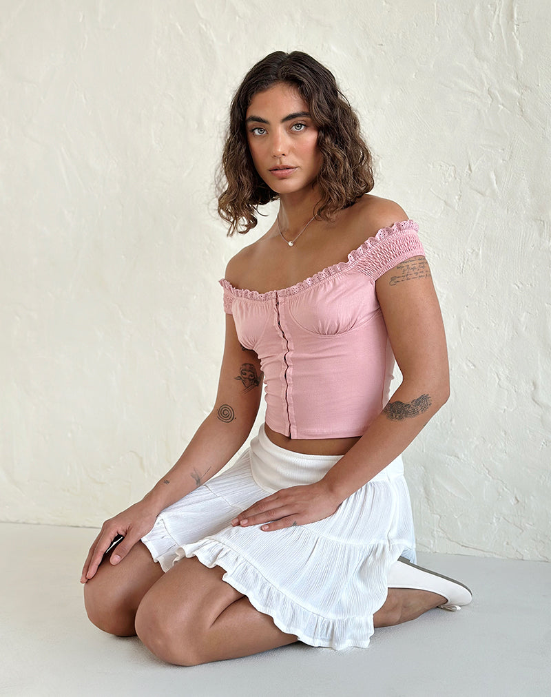 Afbeelding van Dovica Corset Top in Pink Lady