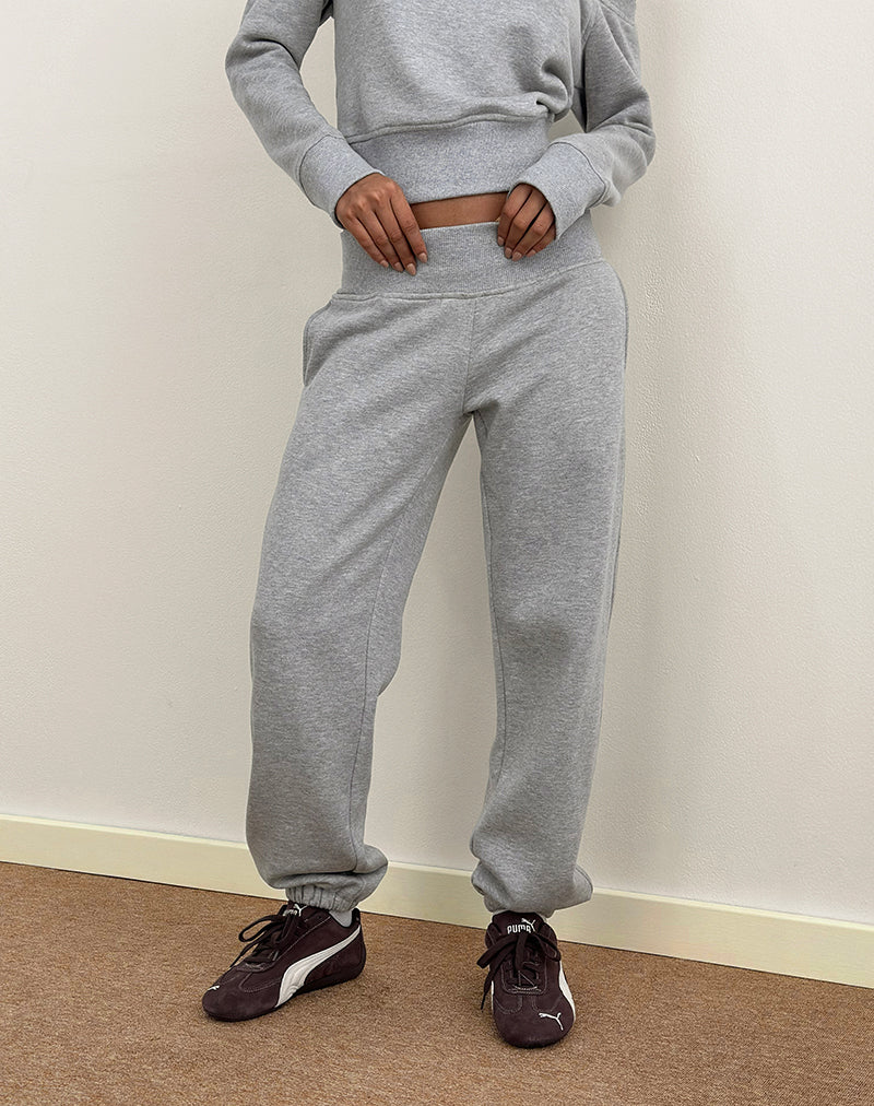 Afbeelding van Epsie Oversized Jogger in Grijs Marl