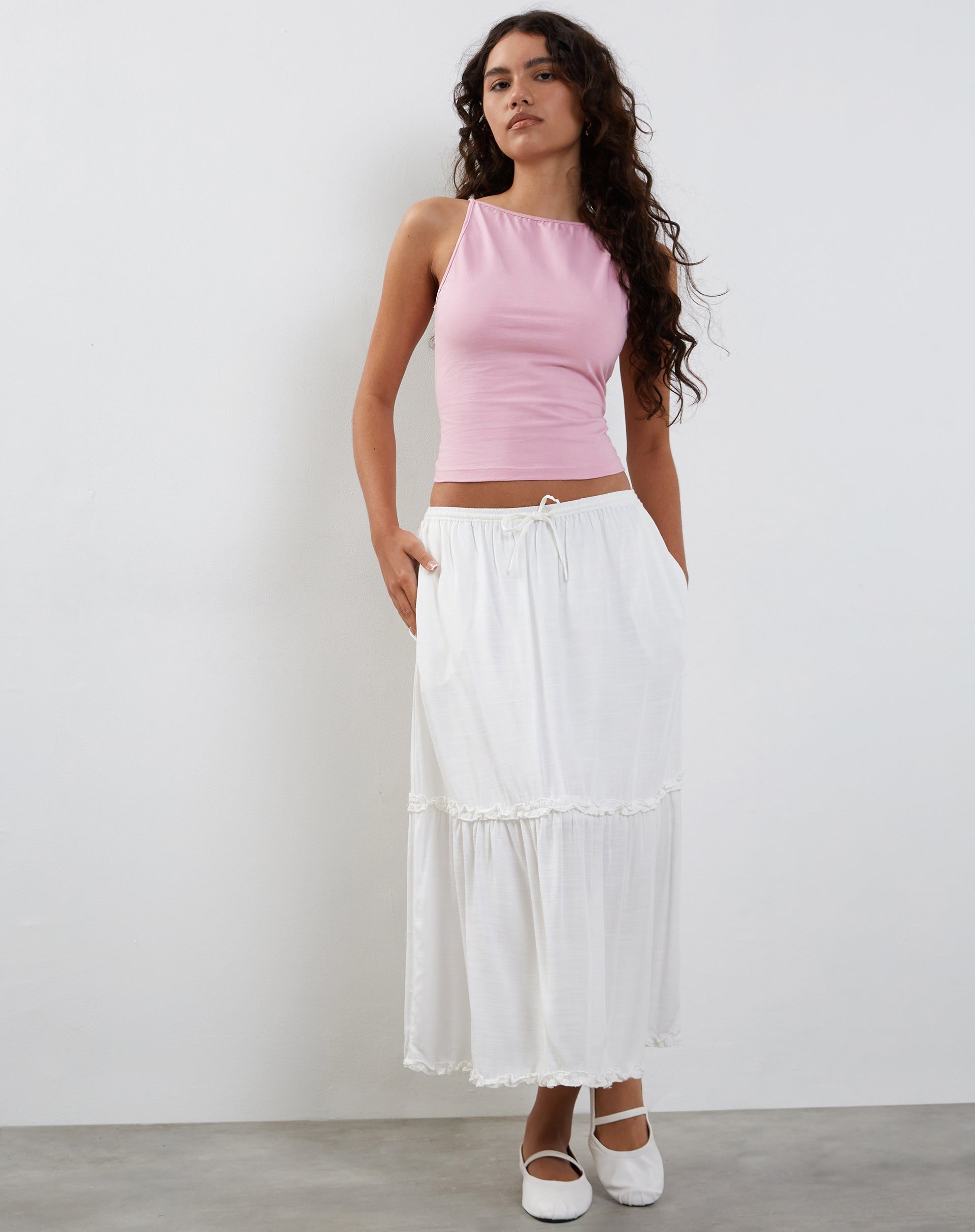 Afbeelding van Dudley Vest in Flamingo Roze