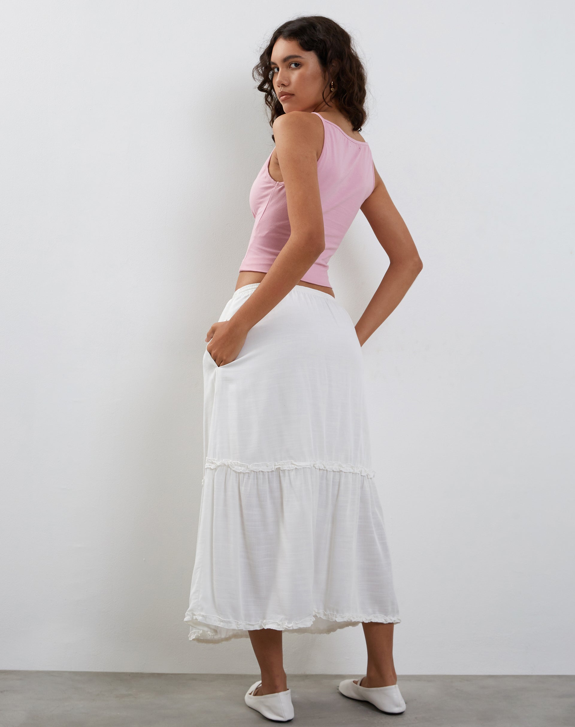 Afbeelding van Dudley Vest in Flamingo Roze