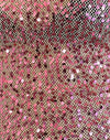 Pailletten Mesh Rose Goud