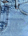 Vintage blauw wassen