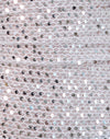 Pailletten breisel zilver