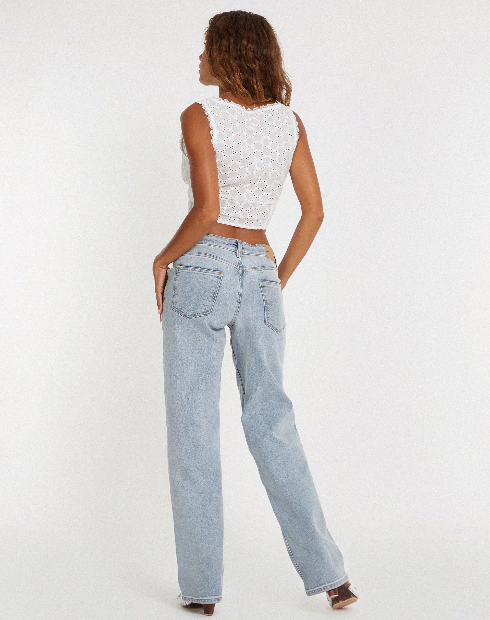 afbeelding van Elcika Corset Top in Wit