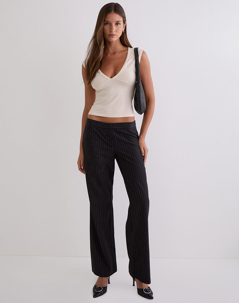 Afbeelding van Emberly Plunge Top in Tofu