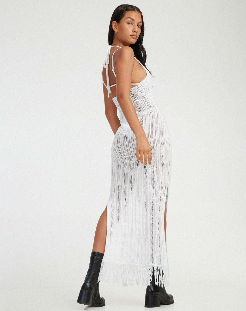 Erla Maxi Dress in Ivoor
