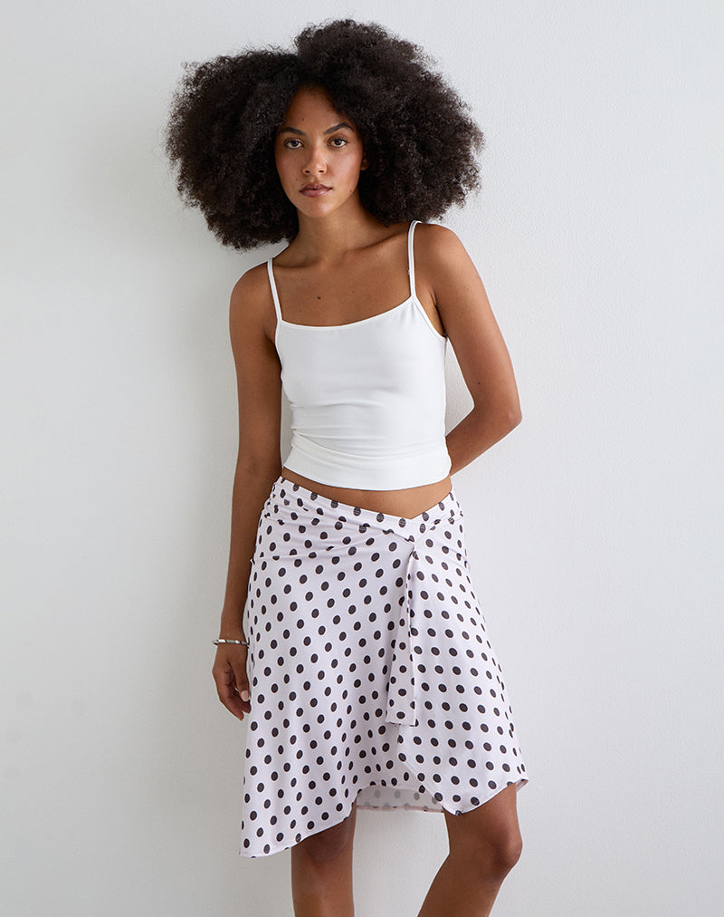 Afbeelding van Esmeray Midi rok in Retro Polka Dot