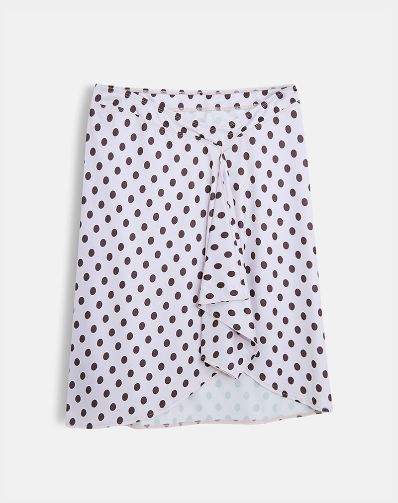 Esmeray Midi-rok in Retro Polka Dot
