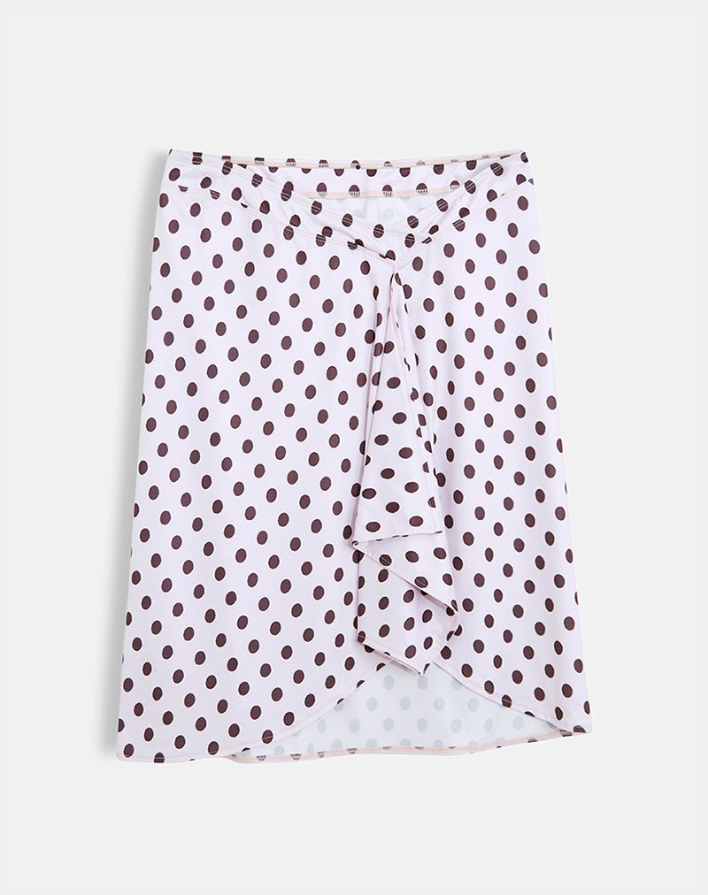 Esmeray Midi-rok in Retro Polka Dot