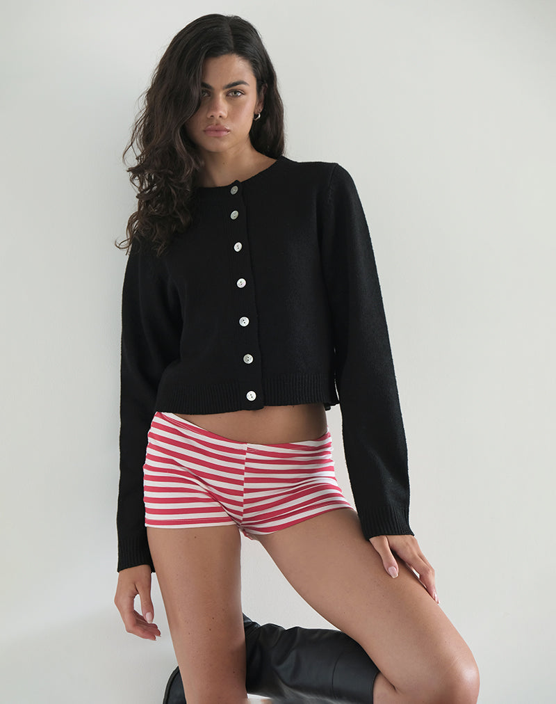 Afbeelding van Eunia Shorts in Rood en Wit Streep