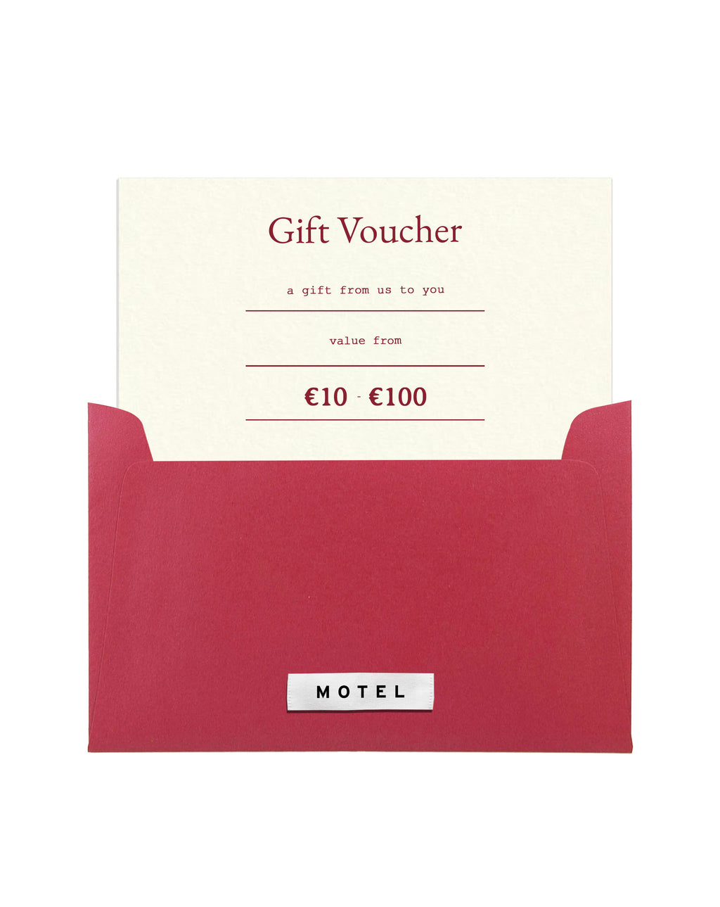 Motel Rocks virtuele cadeaubon