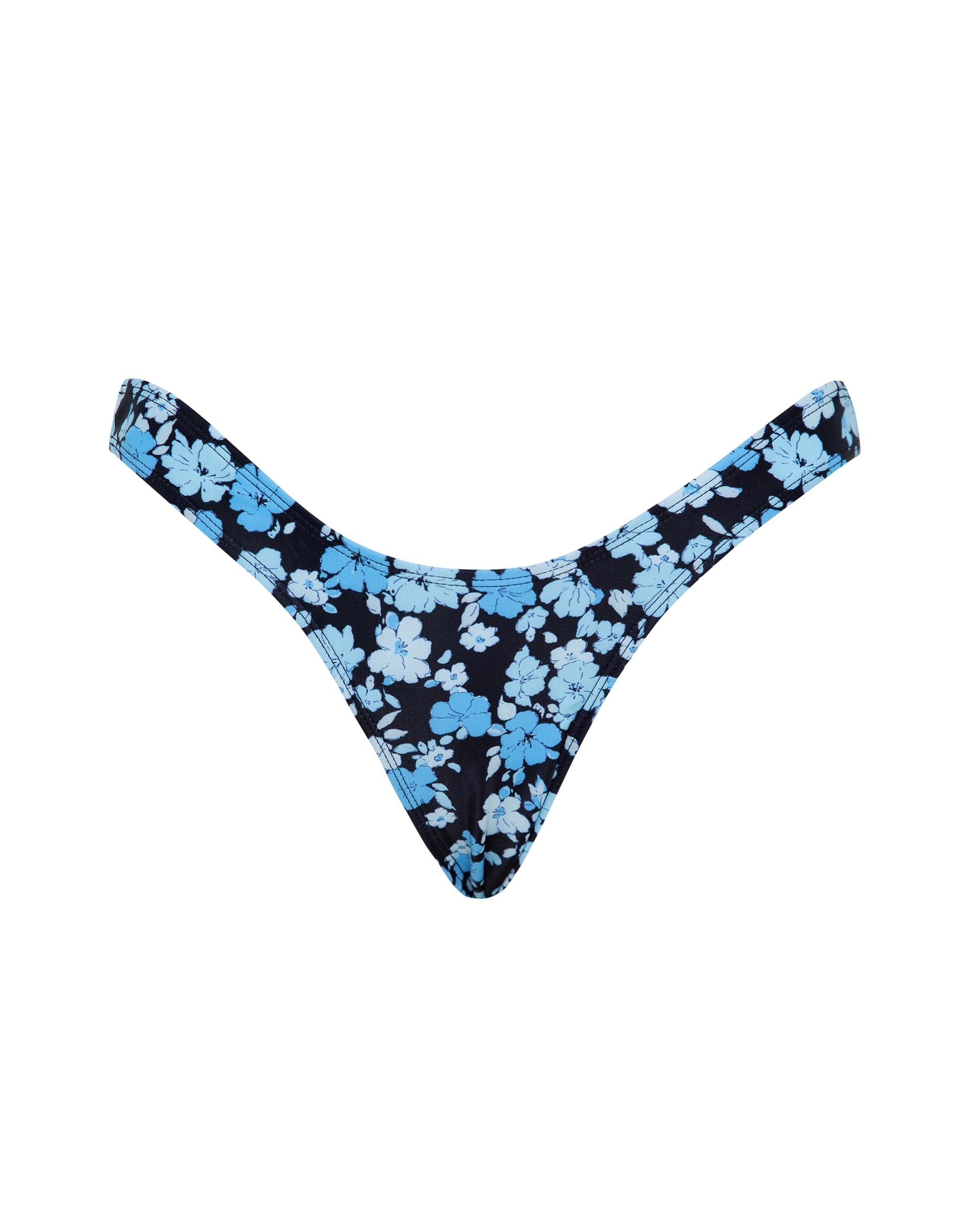 Afbeelding van Farida Bikinibroekje in Pastelblauw Bloemig