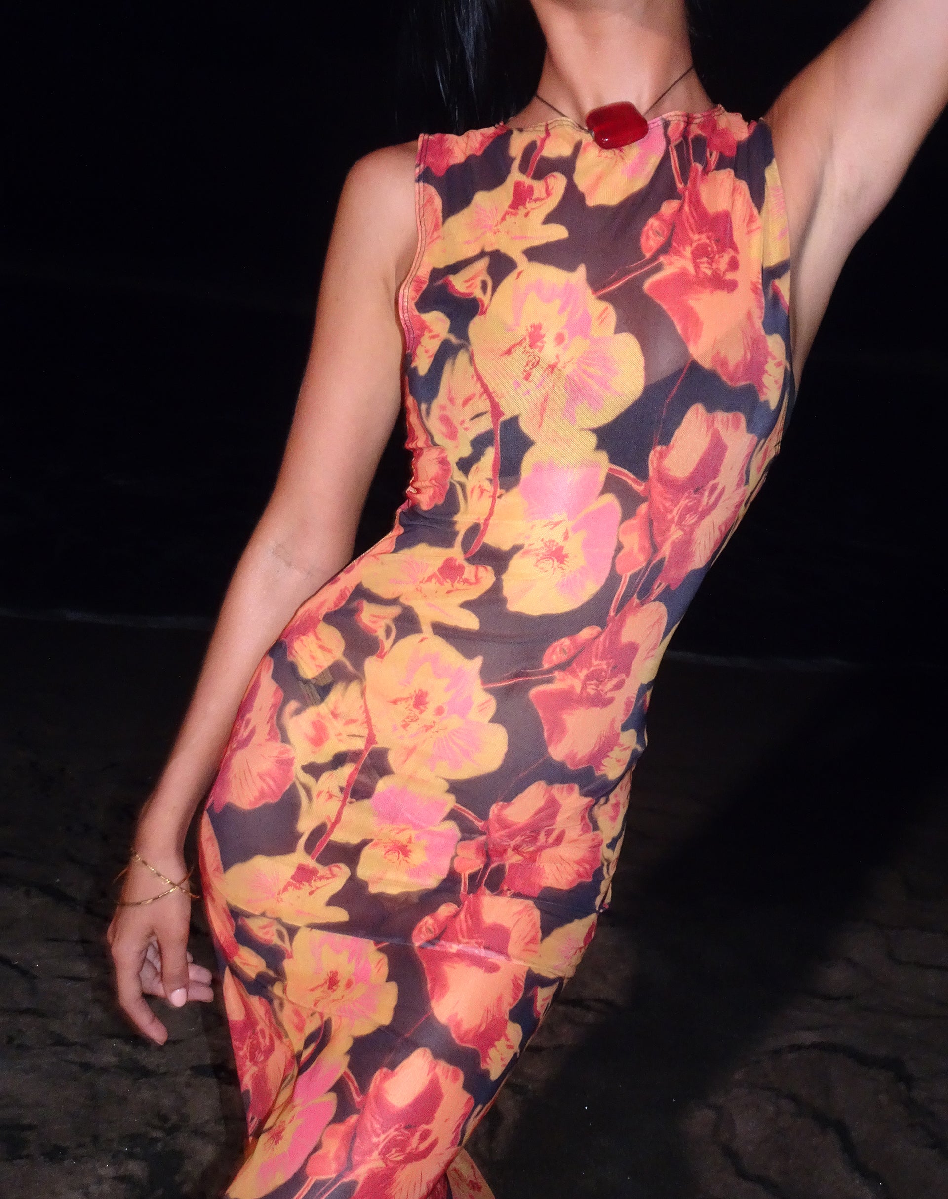 Afbeelding van Farsha Maxi Dress in Orchid Sunset