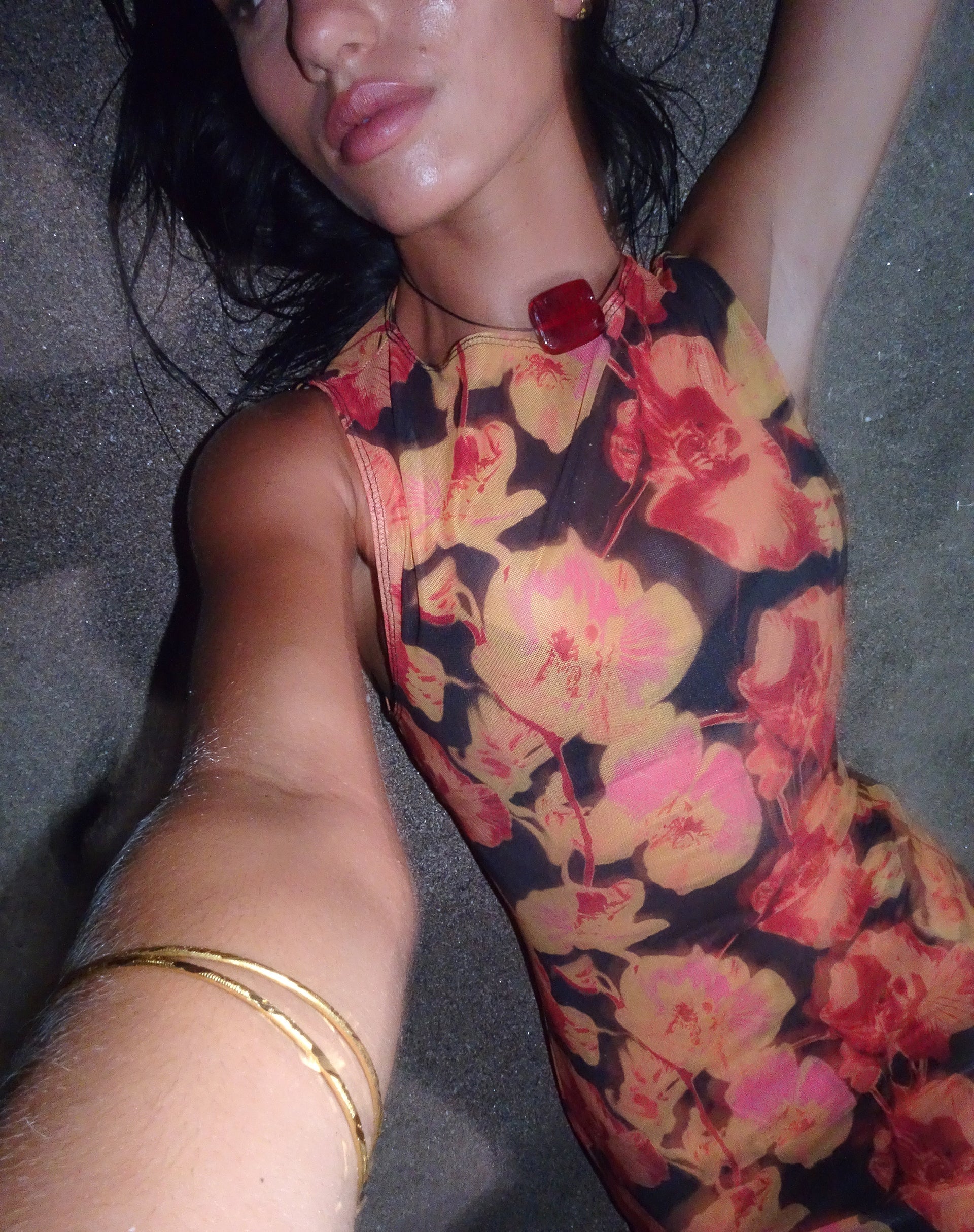 Afbeelding van Farsha Maxi Dress in Orchid Sunset